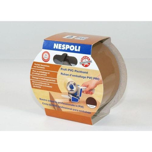 4006972070115 - Profi-PVC-Packband 50 mm x 66 m braun Packband - Nespoli