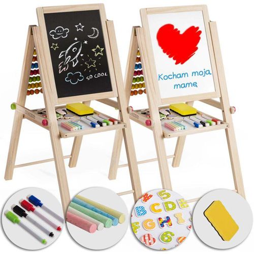 5908220476559 - Faltbare magnetische Kreidetafel von Ricokids