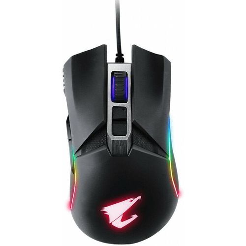 4719331550851 - GIGABYTE Aorus M5 Gaming Maus mit 16000 DPI-Gamingsensor schwarz (GM-AORUS M5)