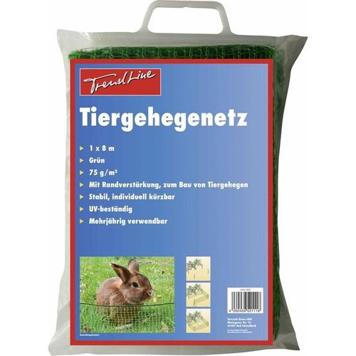 4260439521118 - Trendline - Tiergehegenetz 1 x 8 m Käfige Auslauf & Gehege