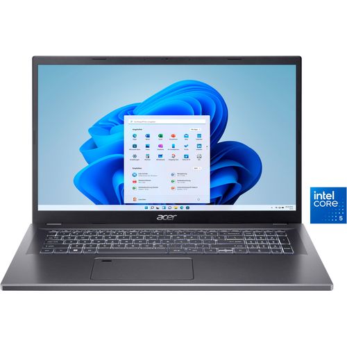 4711474069610 - ACER Notebook A17-51M-52U3 Notebooks Gr 16 GB RAM 512 GB SSD Core 5 grau (steel gray) 17 Notebook