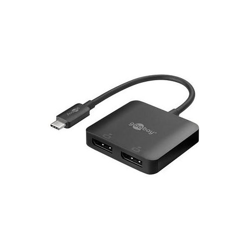 4040849601712 - GOOBAY 60171 - Adapter USB C  > 2x Dp 4K@60 Hz 12 cm