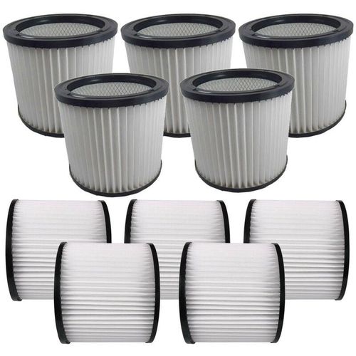 4255592453413 - Trade Shop - 5x Rundfilter Lamellenfilter Faltenfilter Patrone für Lavor Lavorwash Nilo Lavorwash Teichschlammsauger Pondy Staubsauger Akkusauger