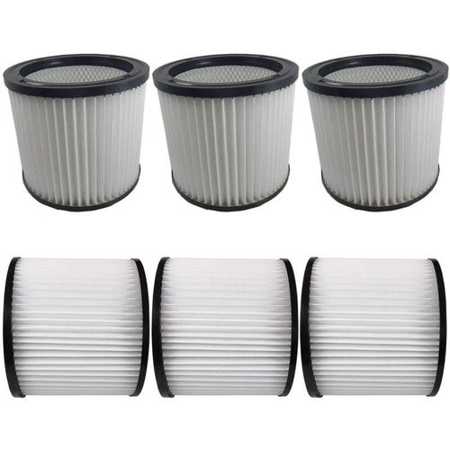 4255592452645 - Trade Shop - 3x Rund-Filter Lamellenfilter Patrone für Aqua Vac Herkules4000 NTP20 NTP30 NTS20 NTS30 Plus 740m Super 22 Super 30 Staubsauger