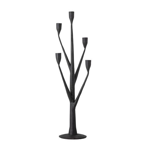 5711173304349 - Kerzenhalter Abriz Schwarz Eisen L26xH64xB24 cm 5711173304349 - Kerzenhalter Abriz Schwarz Eisen L26xH64xB24 cm