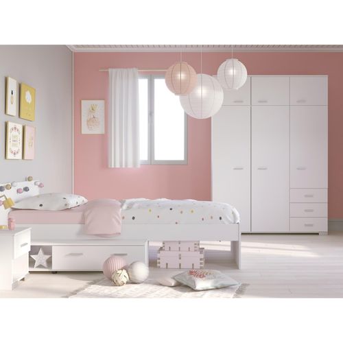 3480940279273 - Kinderzimmer Set 3tlg Galaxy 154 Weiß