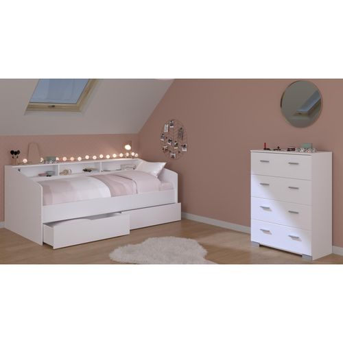 3480940299349 - Kinderzimmer 3-tlg Sleep 45 Weiß