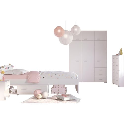 3480940279266 - Kinderzimmer Set 4tlg Galaxy 153 Weiß 3480940279266 - Kinderzimmer Set 4tlg Galaxy 153 Weiß