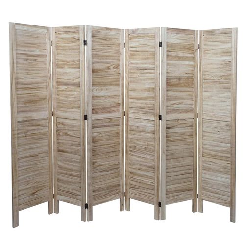 4057651539775 - Paravent MCW-G30 Trennwand Sichtschutz Raumteiler Shabby-Look 170x240cm ~ hellbraun 4057651539775 - Paravent MCW-G30 Trennwand Sichtschutz Raumteiler Shabby-Look 170x240cm ~ hellbraun