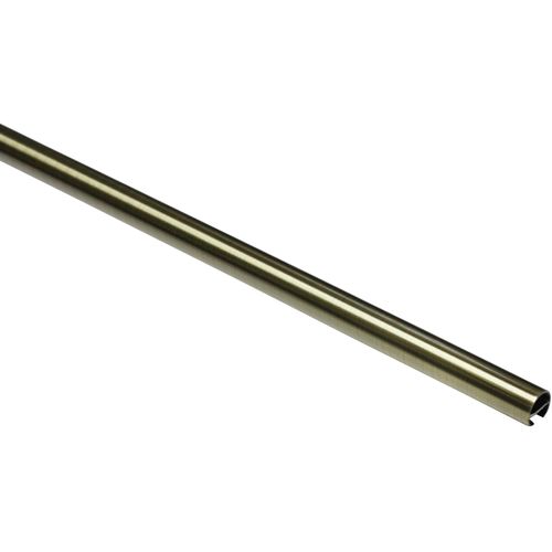 4003018329695 - Gardinenstange Memphis mit Innenlauf I GARDINIA Fixmaß Metall Serie Einzelprogramm Memphis Ø 16 mm braun
