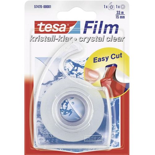 4042448035776 - tesa 57470-00001-02 tesafilm kristall-klar Transparent (L x B) 33 m x 15 mm 1 St