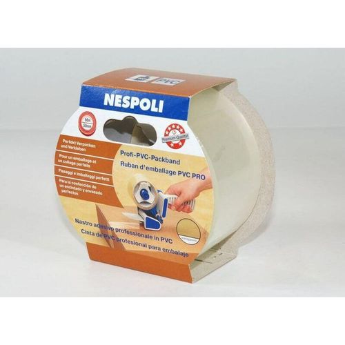 4006972070108 - Profi-PVC-Packband 50 mm x 66 m transparent Packband - Nespoli