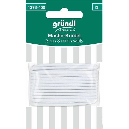 4036014166995 - Gründl Elastic-Kordel weiß Handarbeit