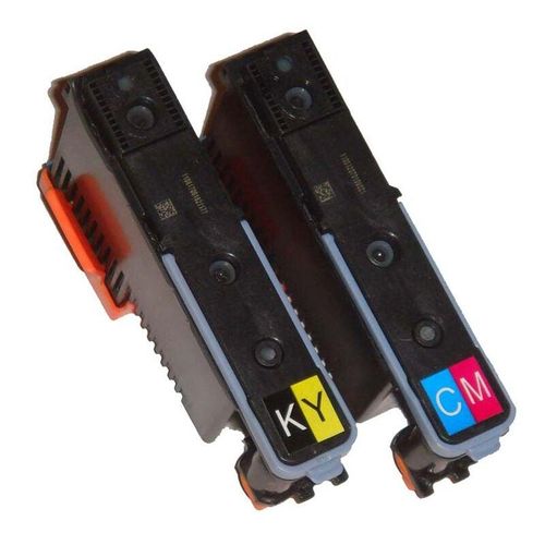 4250667357245 - 2x Druckkopf kompatibel mit hp Officejet Pro K5300 K5400 K550 K550DTN K550DTWN K8600 Drucker - black cyan magenta yellow - Vhbw