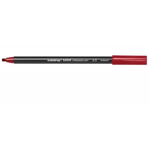 4004764926480 - 10 x Kalligrafie-Stift edding 1255 35mm karmesinrot