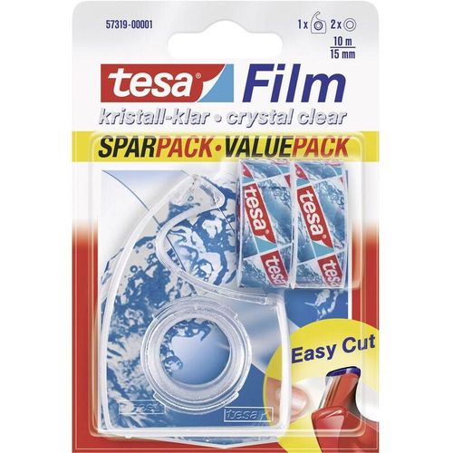 4042448043528 - tesa 57319-00001-04 tesafilm kristall-klar Transparent (L x B) 10 m x 15 mm 2 St