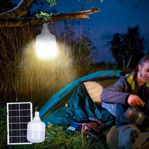 7630702999901 - Supernova - Tragbare 50-W-LED-Lampe mit Solarpanel und Fernbedienung SunStars