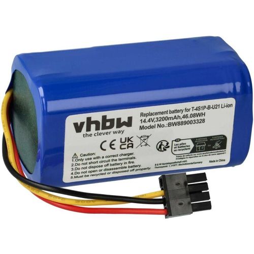 4065705717871 - 1x Akku kompatibel mit Proscenic M8 M8 Pro Staubsauger (3200 mAh 144 v Li-Ion) - Vhbw