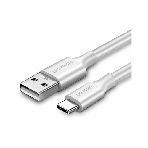 6957303861217 - 1M Kabel usb - usb Typ-C usb 20 Schnell-Ladekabel Datenkabel Kabel usb-c Ladeadapter weiß - Ugreen