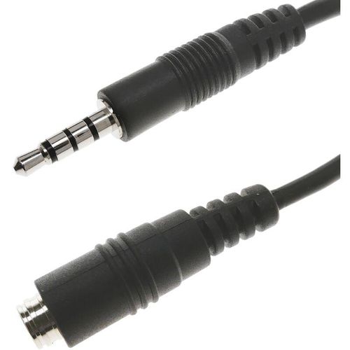 8434185387007 - Kopfhörer-Audiokabel und Mikrofon-Minibuchse 4-polig 35 mm für m f 3 m - Cablemarkt