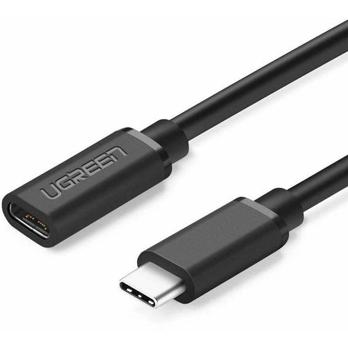 6957303845743 - Kabel Verlängerungskabel usb Typ c 31 (weiblich) - usb Typ c 31 (männlich) 05m schwarz - Ugreen