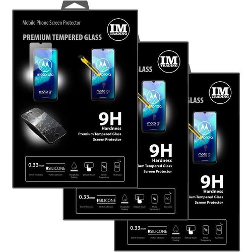 4251678476239 - cofi1453 3X Panzer Schutz Glas 9H Tempered Glass Display Schutz Folie Display Glas Screen Protector kompatibel mit Motorola Moto G8 Power Lite