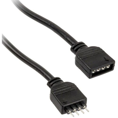 5999094003828 - - PC-Lüfter Verlängerungskabel [1x PC-Lüfter Buchse 4pol - 1x PC-Lüfter Stecker 4pol] 050 m Schwarz