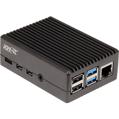 4250236819334 - Joy-it - rb-alucaseP4+08 SBC-Gehäuse Passend für (Entwicklungskits) Raspberry Pi inkl passiven Kühle