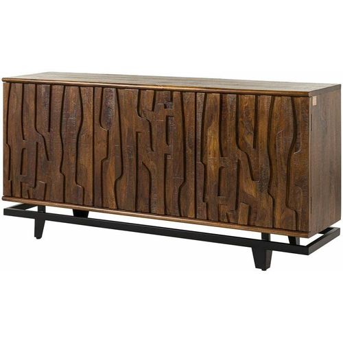 4251213568658 - Sideboard Mango 183x47x89 braun lackiert STILMÖBEL 127 - braun