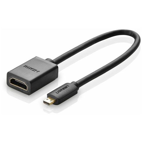 6957303821341 - Kabel Adapterkabel hdmi Adapter - Micro hdmi 19 Pin 20cm schwarz - Ugreen