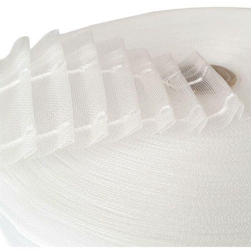 4059222030353 - Bestlivings - Bleistiftband Transparent 50mm ( Länge 5m ) 12 Gardinenband zum Aufnähen für Stoffe Gardinen und Vorhänge Faltenband