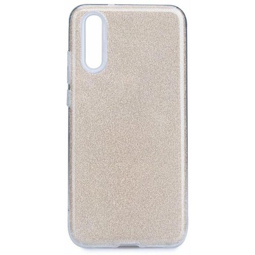 4251678472156 - Markenlos - cofi1453 Forcell Shining Silikon Hülle Cover Bumper Zubehör kompatibel mit Huawei P40 Lite Schutzhülle Soft Case Schutz Motiv in Gold