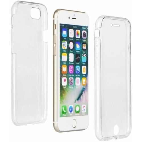 4252021350473 - Markenlos - 360° Rundum Full Body Schutzhülle kompatibel mit Xiaomi Redmi 10c Silikon Hülle Etui Case Cover Silikontasche in Transparent - Transparent