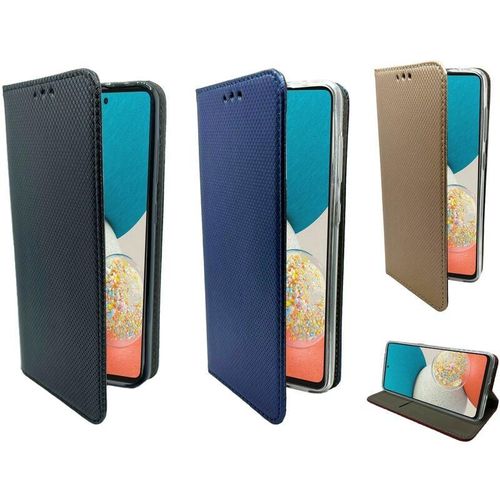 4252021369994 - Markenlos - Hülle Smart kompatibel mit samsung galaxy A54 5G Hülle Brieftasche Schutzhülle mit Standfunktion Kartenfach Rot