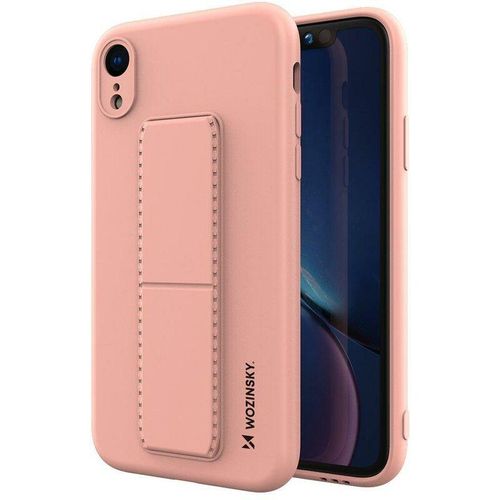 4251810876934 - Markenlos - cofi1453® Kickstand Hülle Bumper aufstellbar kompatibel mit Iphone 12 Pro Silikon Hard Case Schale Zubehör Tasche Schutz mit integriertem