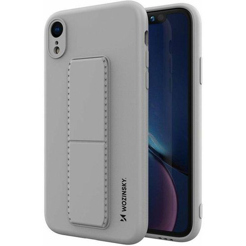 4251810876576 - Markenlos - cofi1453® Kickstand Hülle Bumper aufstellbar kompatibel mit Iphone 11 Pro Silikon Hard Case Schale Zubehör Tasche Schutz mit integriertem