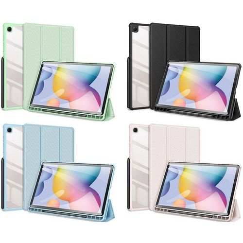 6934913043431 - - Dux Ducis Toby Eco-Leather Tablet-Ledertasche Schale Cover für Samsung Galaxy Tab A8 2021 105 mit Smart-Sleep Funktion Wake-Up Stifthalter