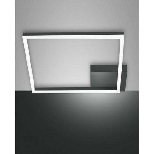 8019282507260 - Fabas Luce Lighting - Fabas Luce Bard Integriertes led Semi-Flush Light Anthrazitglas