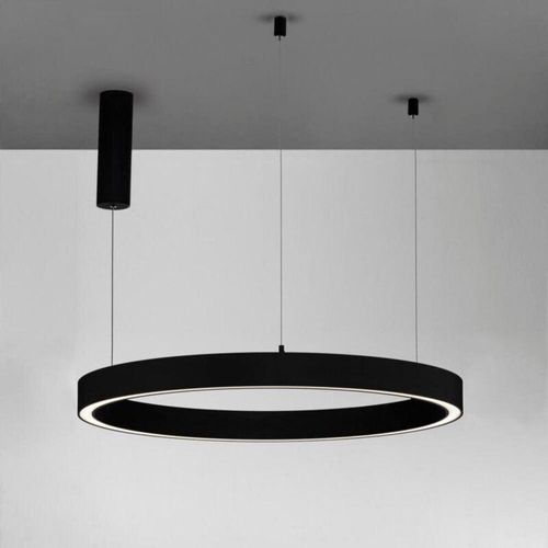 5212017437419 - Led Pendelleuchte Sting in Schwarz 50W 2968lm - black - Nova Luce