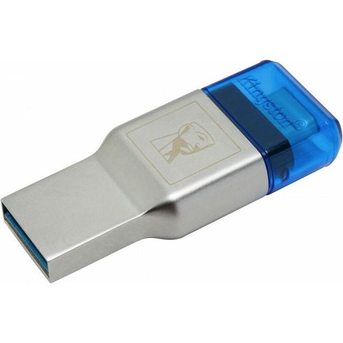 0740617265132 - Technology MobileLite Duo 3C Kartenleser USB 32 Gen 1 (31 Gen 1) Type-A Type-C Blau Silber