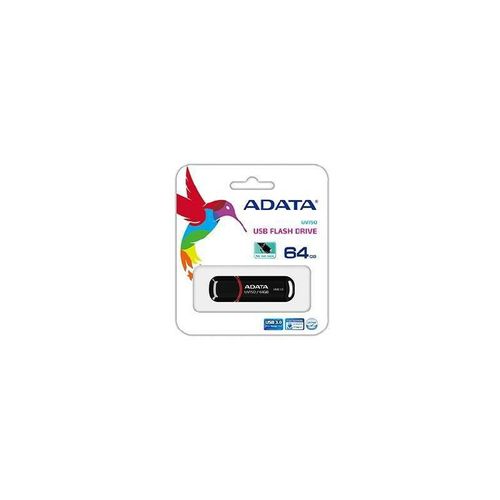 4713435799291 - ADATA DashDrive UV150 - USB-Flash-Laufwerk - 64 GB - USB 30 - Schwarz