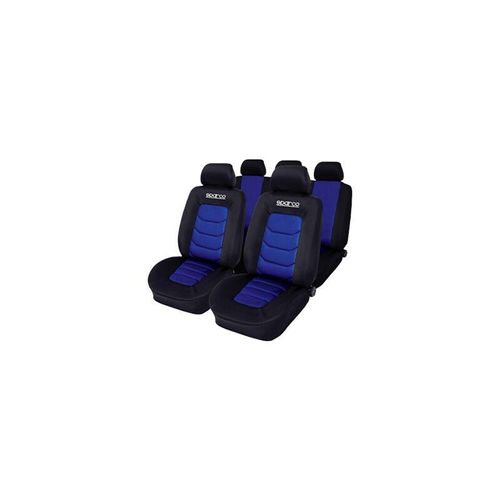 8430046291117 - Vivol - Sparco Auto Sitzbezüge - Blau Schwarz - 4er Set