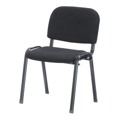 0784196614387 - Toscohome - Bürostuhl Wartezimmer und Konferenzstuhl schwarz - HI01NEW