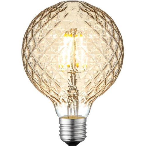 4043689956059 - Leuchten Direkt - Just Light led Leuchtmittel E27 Globe - G95 5W 347lm 2700K - brown