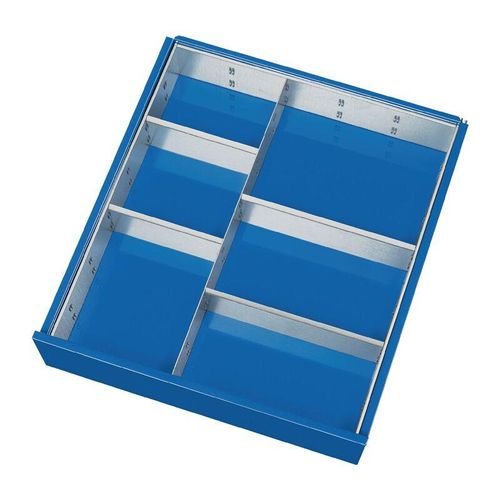 4040376931863 - Nordwest Handel Ag Lager - Schubladenunterteilungsmaterial Front-H120-150mm 1 Trenn- u4 St
