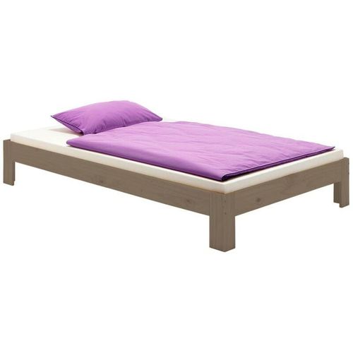 4016787728033 - - Futonbett Thomas 90 x 190 cm taupe lackiert