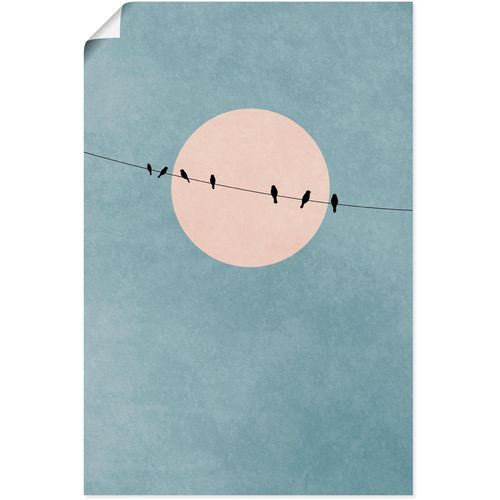 4062144779514 - Wandbild ARTLAND Die Schönheit der Stille Bilder Gr B H 40 cm x 60 cm Poster Himmelsbilder Hochformat 1 St grau Kunstdrucke als Alubild Leinwandbild Wandaufkleber oder Poster in versch Größen