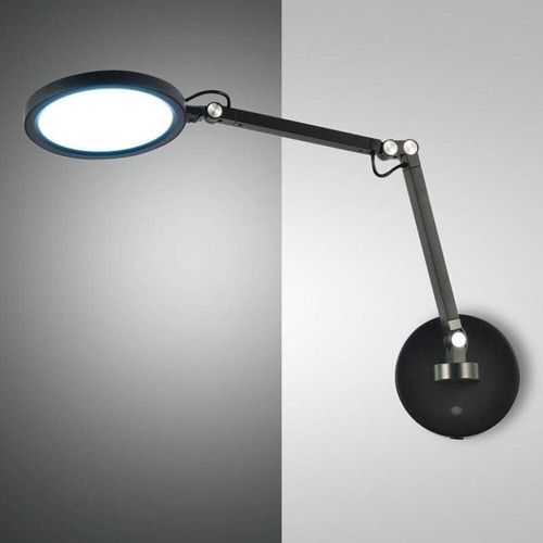 8019282539421 - Led Wandleuchte Regina in Schwarz 9W 1135lm mit - black - Fabas Luce