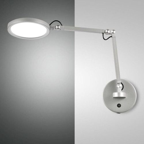 8019282539438 - Led Wandleuchte Regina in Aluminium 9W 1135lm mit - grey - Fabas Luce