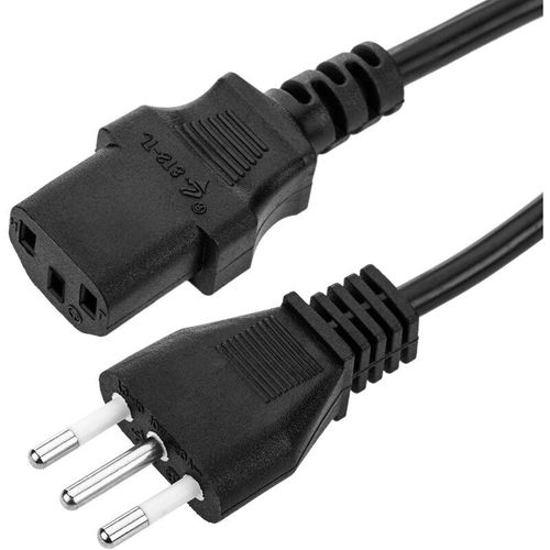 8434185432417 - IT-Stromkabel CEI-23-16-Stecker auf IEC-60320-C13-Buchse 18 Meter schwarz - Cablemarkt